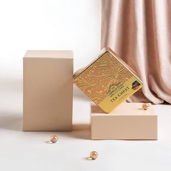 Ahmad Tea – wholesale Tea bags – Tea Chest Four Caddy (4 x 10 Teabags)4