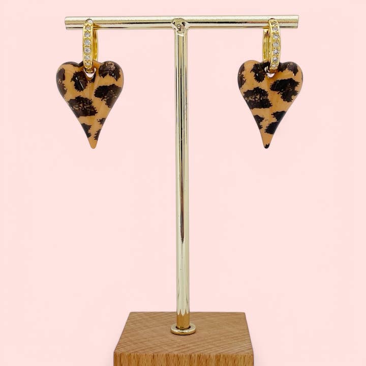 Huracan - Wholesale Dangle Earrings - Sio Brown1