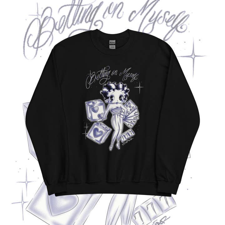 Sweet Sukar - Wholesale Graphic Sweatshirt - Women's - Betting on Myself1