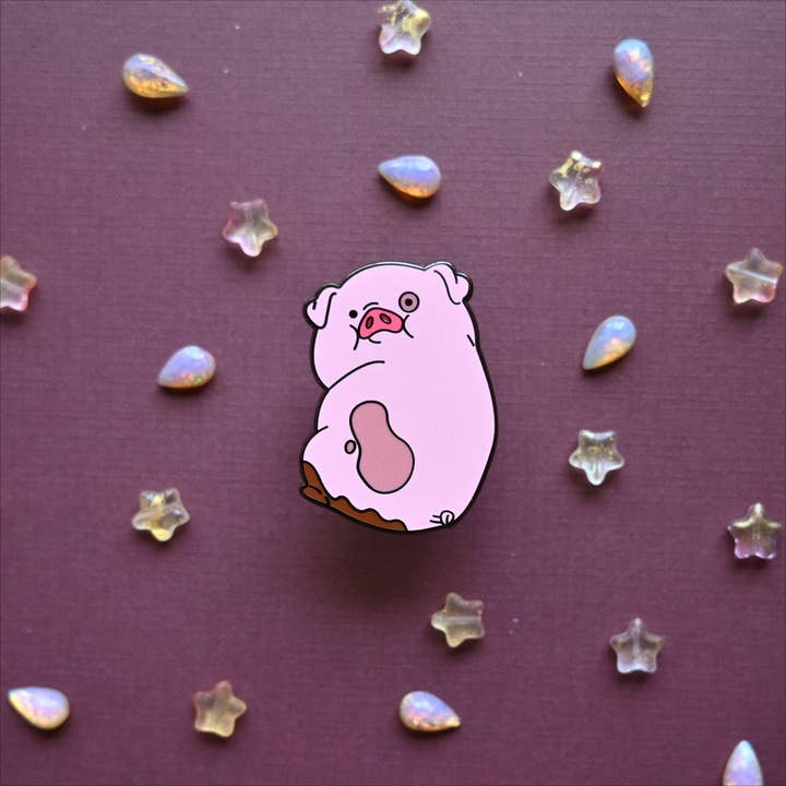 Tiny Made – wholesale Lapel pin/button – Waddles *pin*