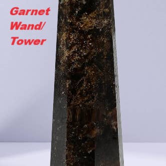 AmazeU - Wholesale Spiritual Stone/Crystal - Garnet Gemstone Healing Crystal Wands Obelisk (1 kg pack)