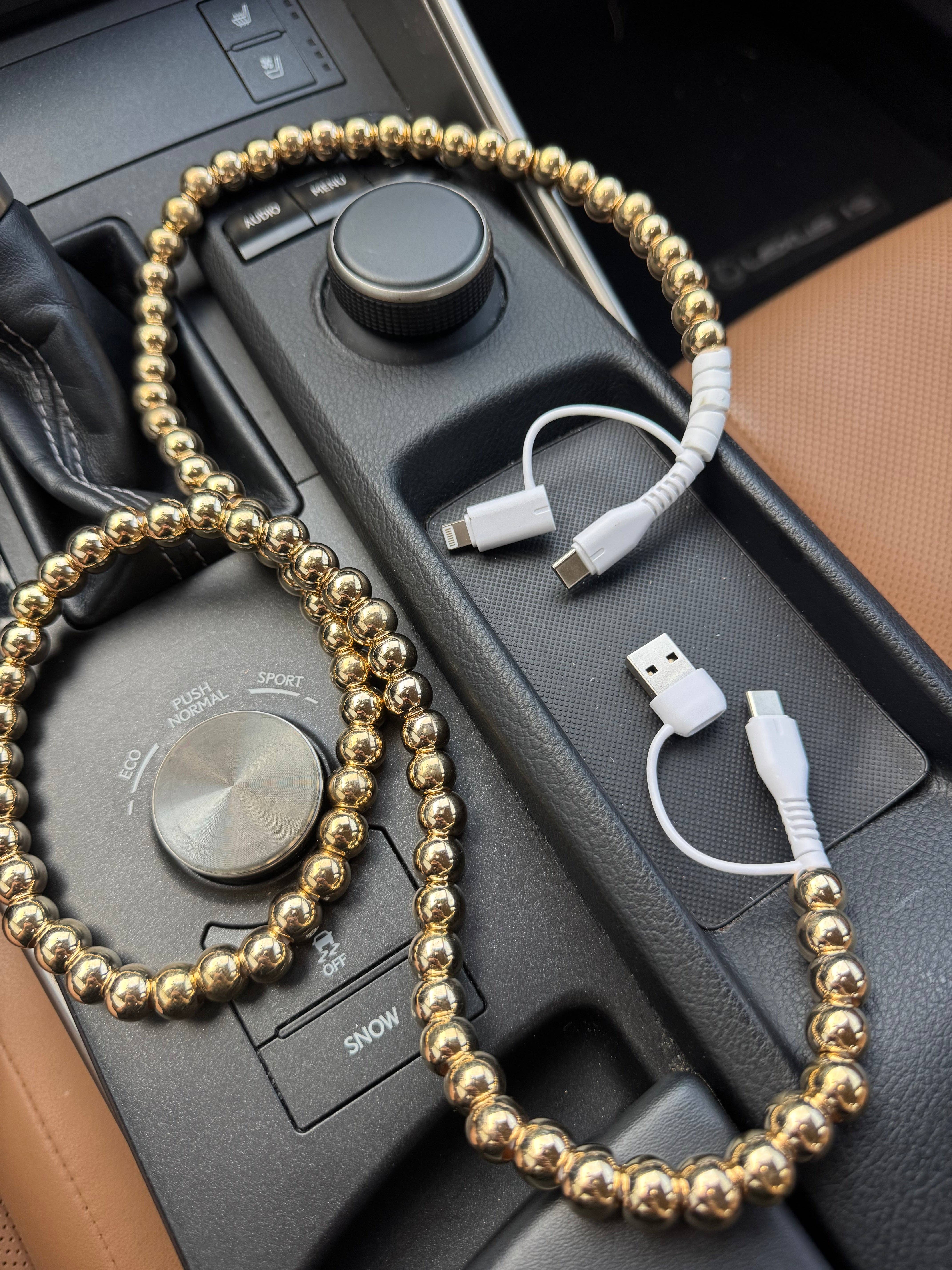 Kaydee Lynn LLC - Vente Câble de charge - Chargeurs 4 en 1 en or1