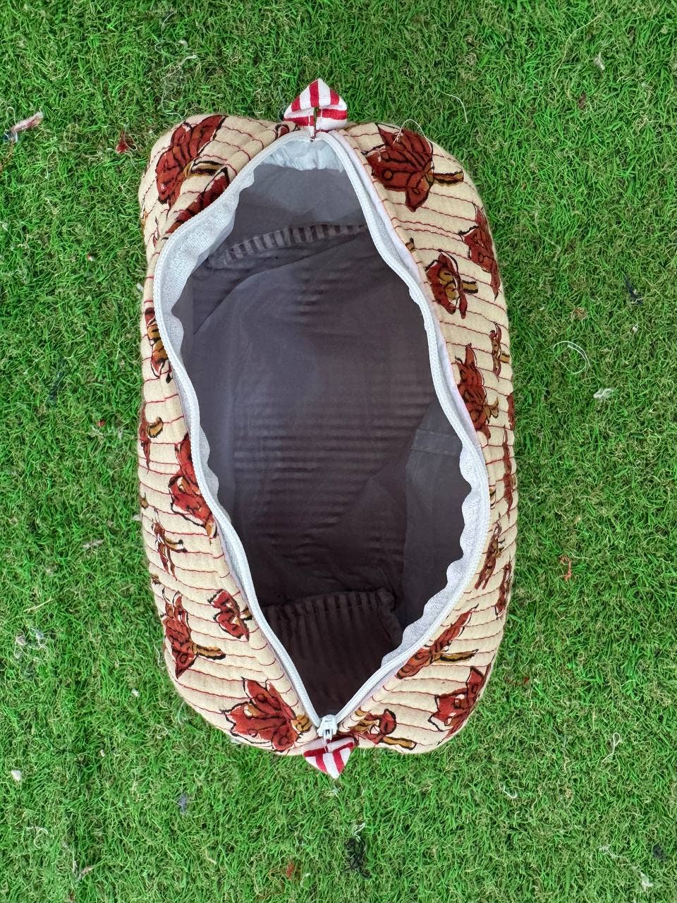 GYPSY STUDIO - Wholesale Makeup/Cosmetic Bag - Luxury 3-Piece Cotton Makeup Bag Collection Makeup Bags  6