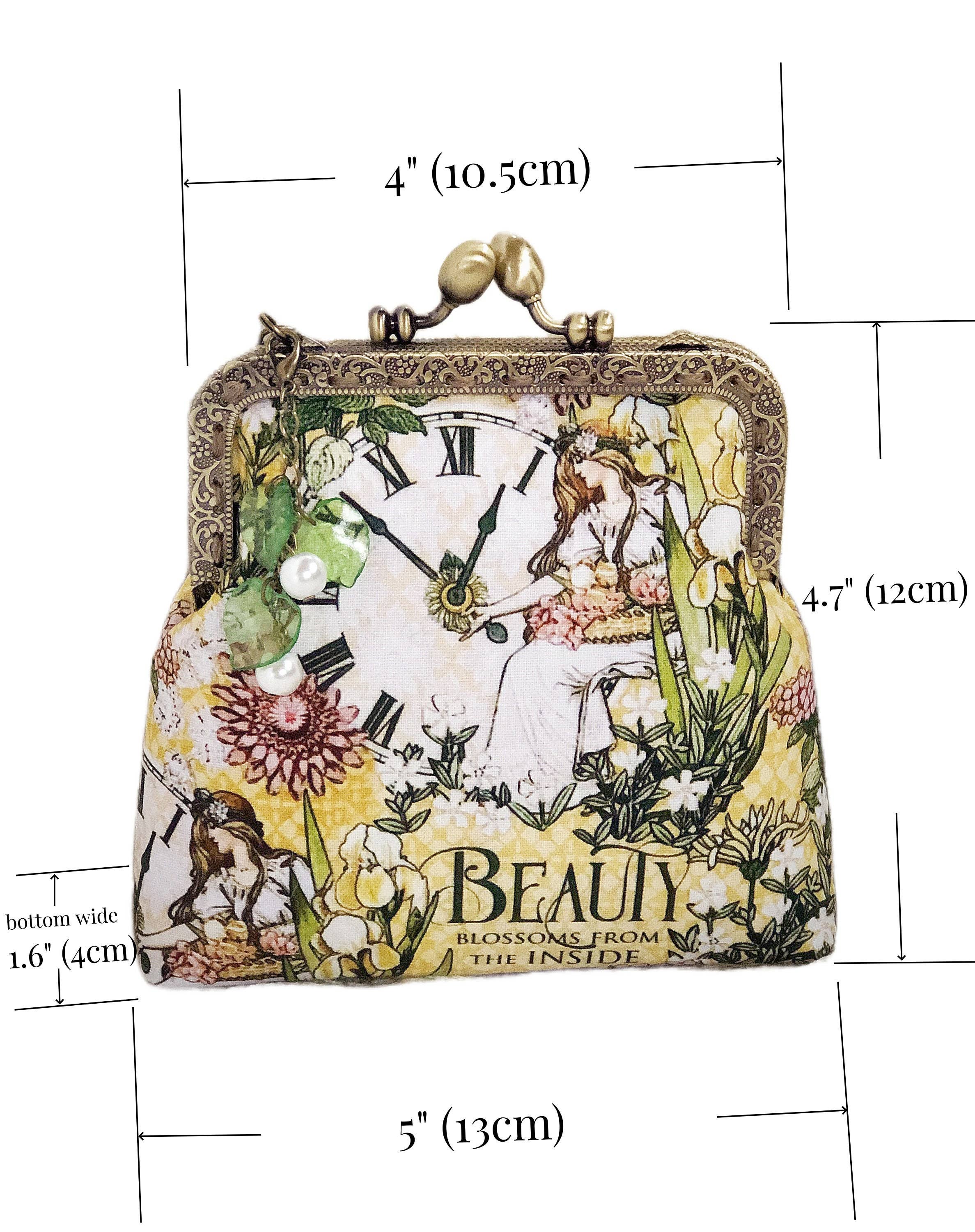 LeisTextileStudio - Wholesale Coin Purse - Women's - Mucha Art Kiss Lock Coin Purse Mini Clutch Cardholder9