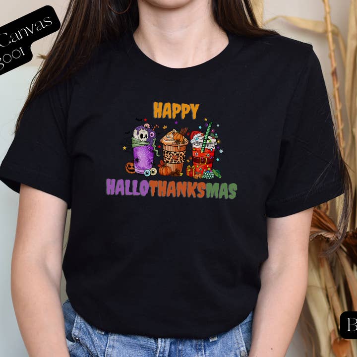 HalloThankSMS Latte T-shirt for engroshandel hos Azem Goods