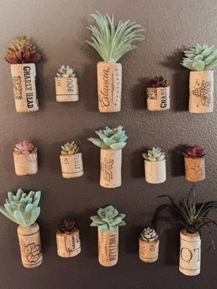 Aimants en liège pour la vente par Sarah Emma Boutique