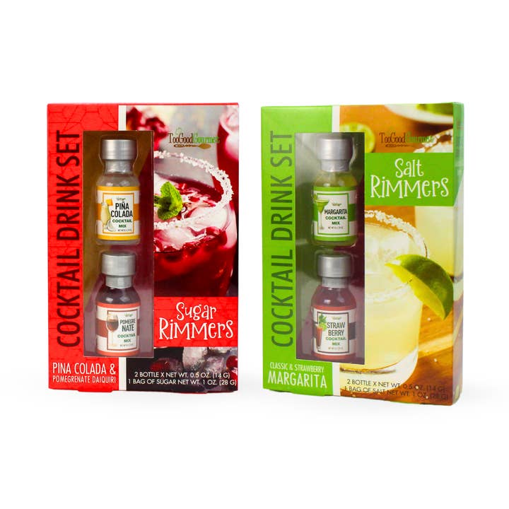 Cocktail Rimmers (3oz) for wholesale by Too Good Gourmet