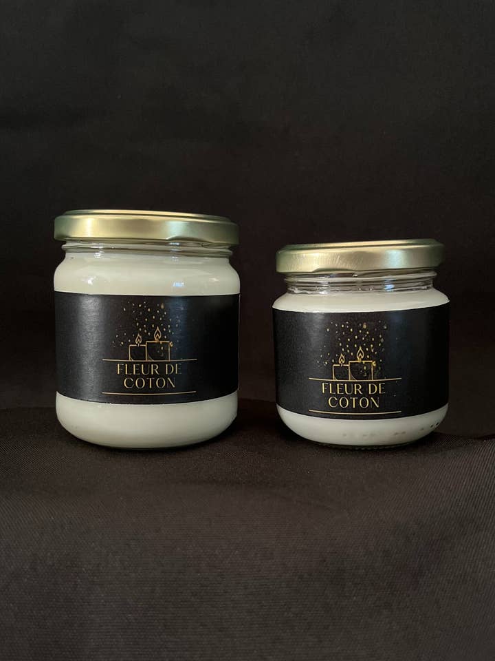 Cotton flower for wholesale by Leur petites bougies