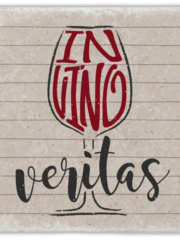 Sottobicchieri in marmo In Vino Veritas per la vendita all'ingrosso da parte di Gespänsterwald