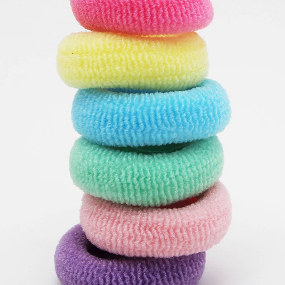 ACCITY - Wholesale Hair Tie - CHILDREN HIGH ELASTIC HAIR TIES(100PCS/BOX)_CWAHA050314