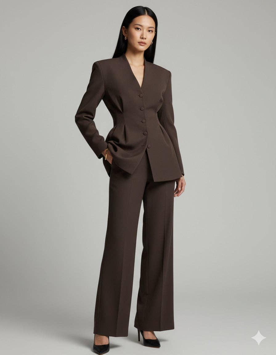 Invitadissimas – Fato - Mulher por atacado – CONJUNTO FATO CALÇAS 67857