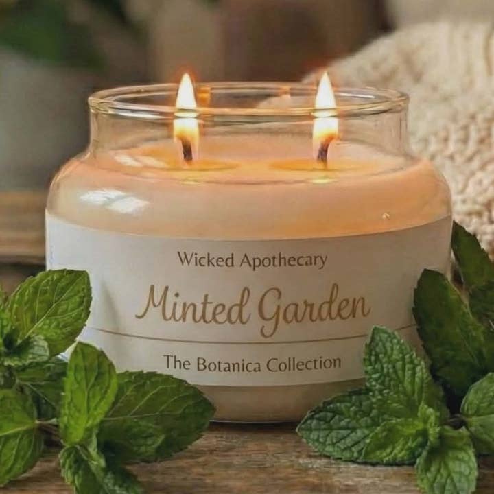 Minted Garden for wholesale by Basically Wicked