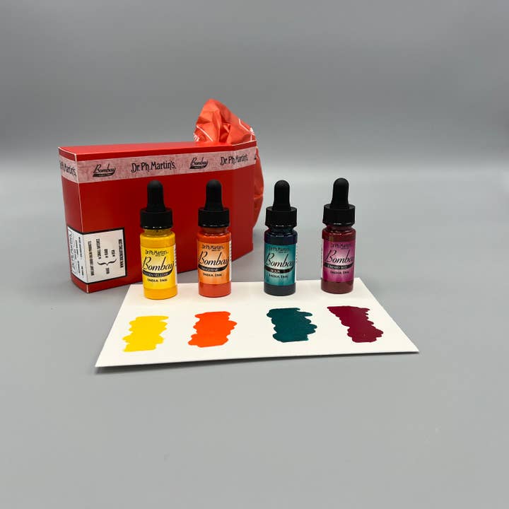 Dr. Ph. Martin's – wholesale Ink pad – Dr. Ph. Martin's Bombay India Ink, 0.5 oz, Set 2A
