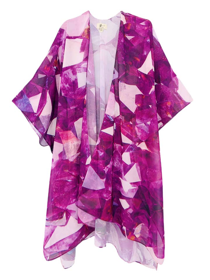 JC070952 Lilla Crystal Kimono for engroshandel hos JC Sunny Fashion