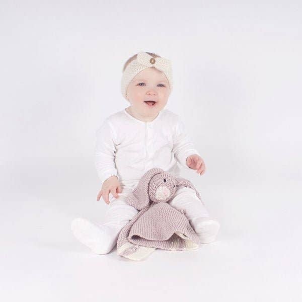 Wool Couture Company - Wholesale Knitting/Crochet Supplies - Mabel Bunny Baby Comforter Knitting Kit6