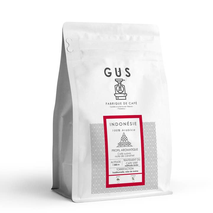 Café GUS - Wholesale Coffee Beans - Single Origin Indonesia - specialty coffee - 500g (maxi-pack)