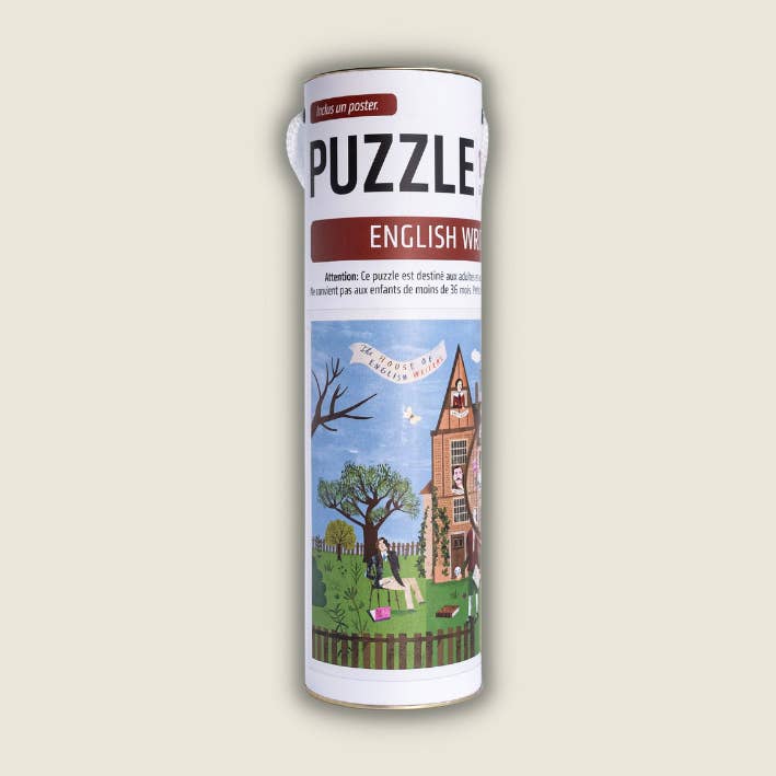Zigzag Island - Venta al por mayor Puzle - Adultos - ROMPECABEZAS DE 1000 PIEZAS PAUSA DE LECTURA ESCRITORES INGLESES