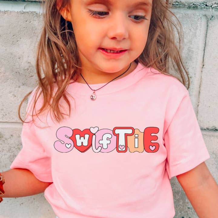Kids Swiftie Valentine Tee Kids Swiftie Valentine Tee