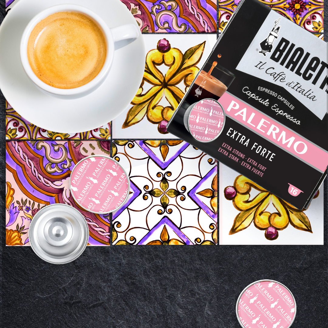 And Co. Brands – wholesale Coffee pods – Bialetti Caffe’ d’Italia Coffee Capsules x 166