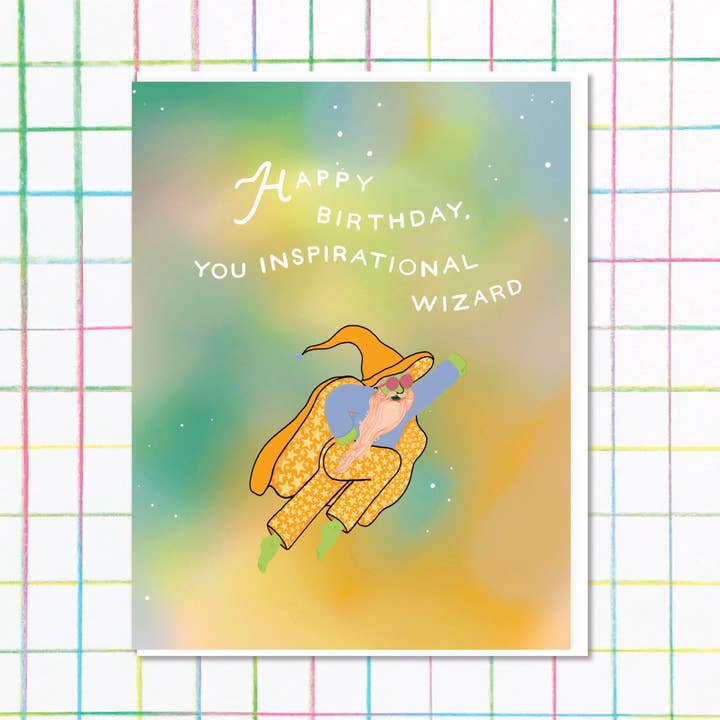 Cartão de assistente inspirador de feliz aniversário por atacado de Middle Sister Card Co.