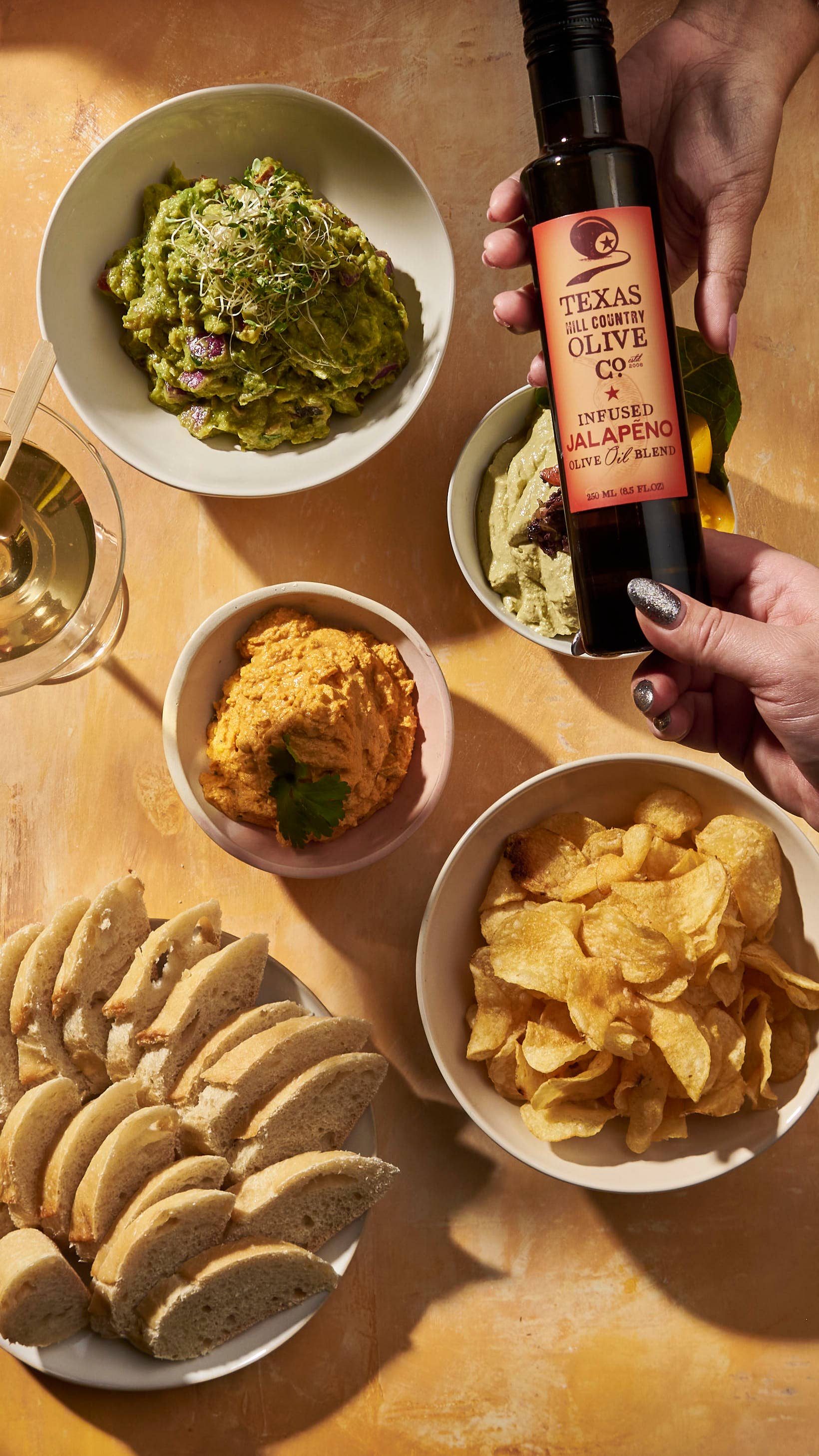 Texas Hill Country Olive Co. - Wholesale Olive Oil - Jalapeno Infused Olive Oil - 100ml.2