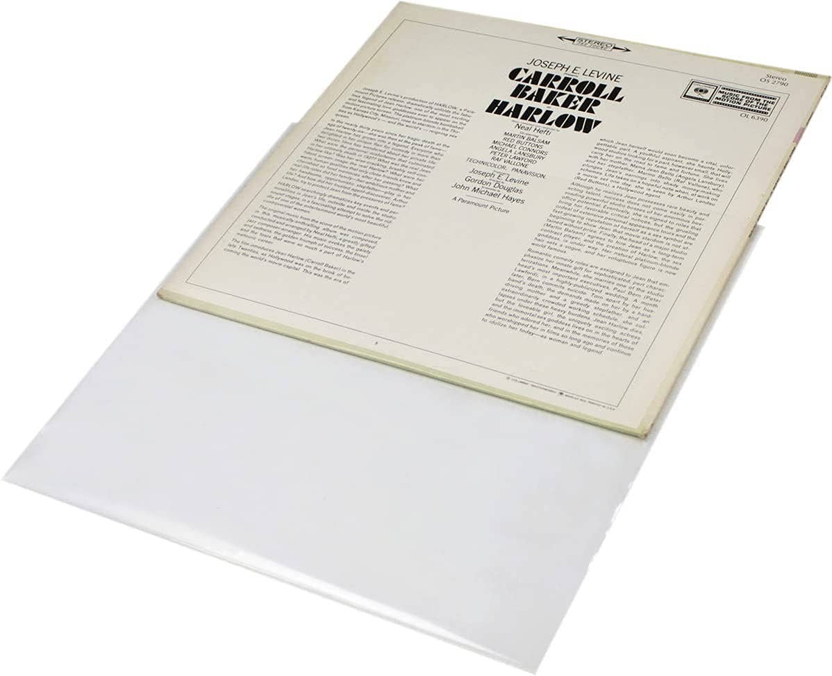 Square Deal Recordings & Supplies – wholesale Music accessory – 12" Record Outer Sleeves Extra Heavy Duty 4mil Thick Vinyl 9