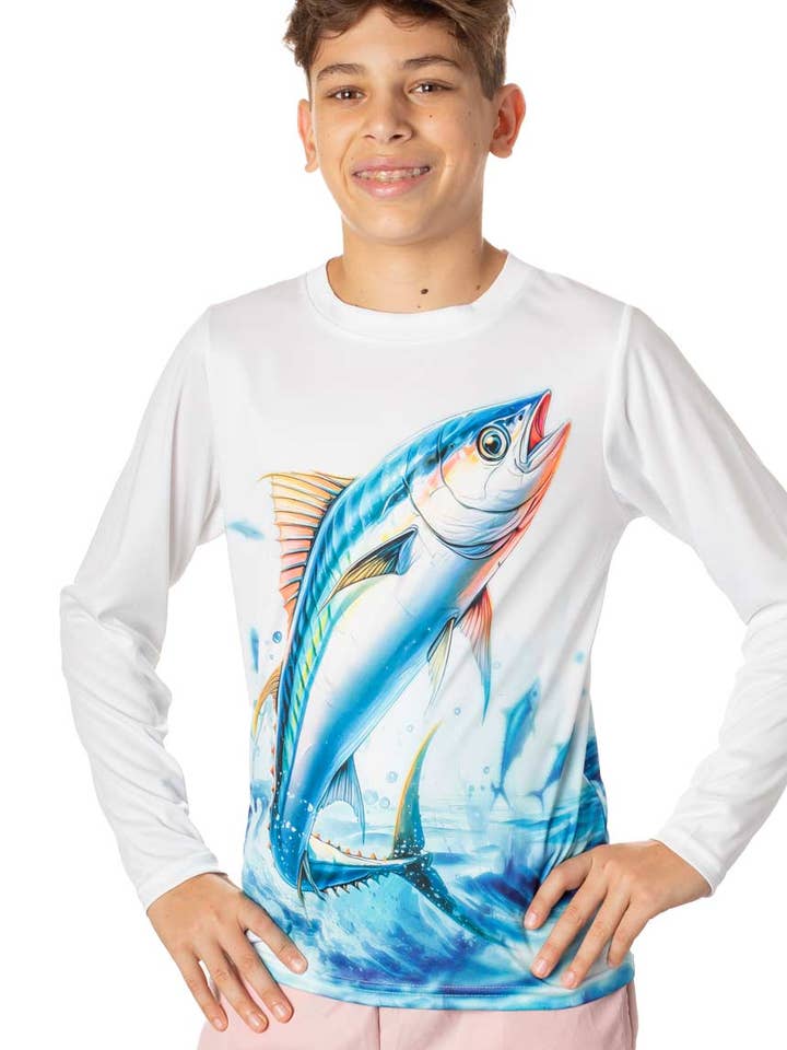 Camiseta Gráfica de Rendimiento para Niños con Pez (Paquete de 12) - 7623988 para venta al por mayor de Hemworld