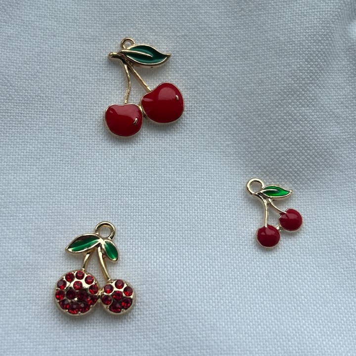 Small Cherrys | Charms for wholesale by Coco Luna Collection