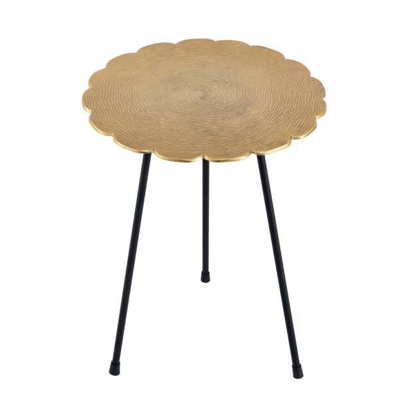 Voglrieder - Wholesale Side Table - Side table metal decorative table Hilton ø 35 x H 46 cm round A25