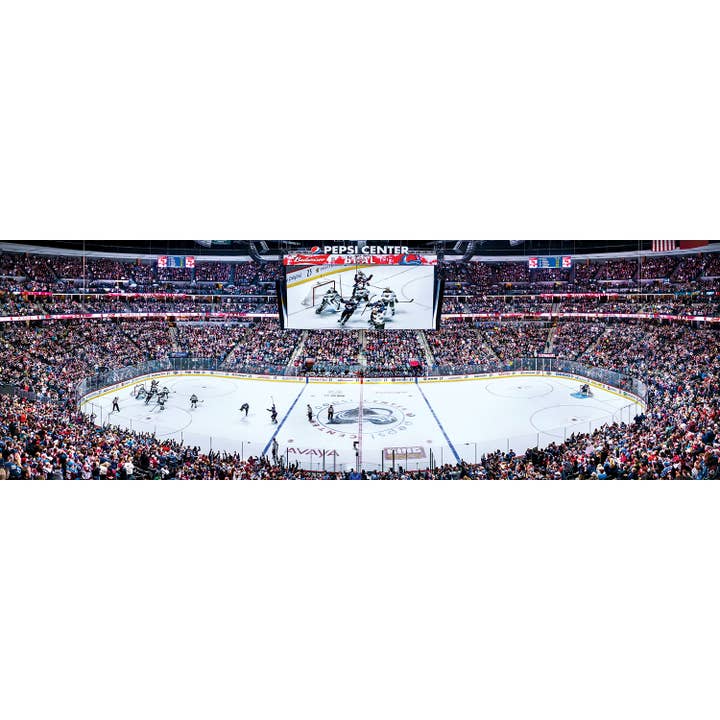 Masterpieces Puzzles - Wholesale Puzzle - Adult - Colorado Avalanche - 1000 Piece Panoramic Puzzle1