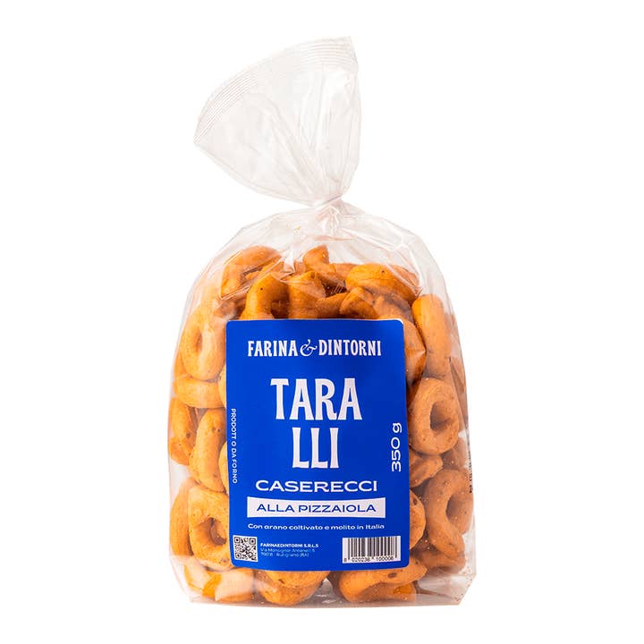 Hjemmelavede pizzaiola taralli 350g for engroshandel hos farinaedintorni