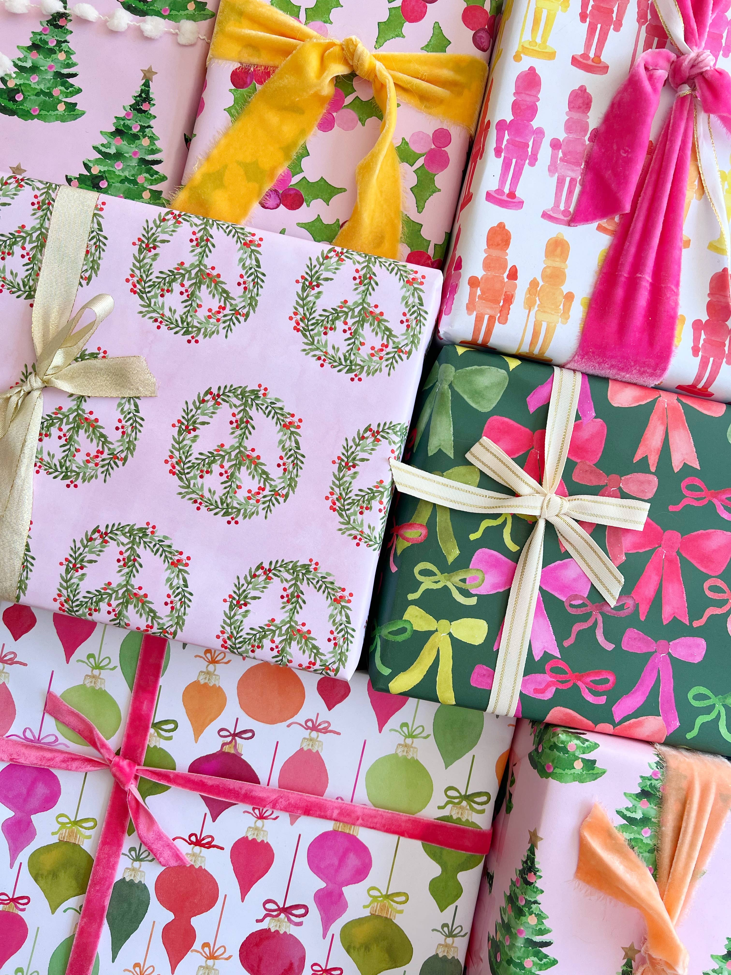 Gert & Co – rolo de papel de embrulho por atacado – Envoltamento de presente com ornamentos retrô | Envoltamento de presente com ornamentos vintage6