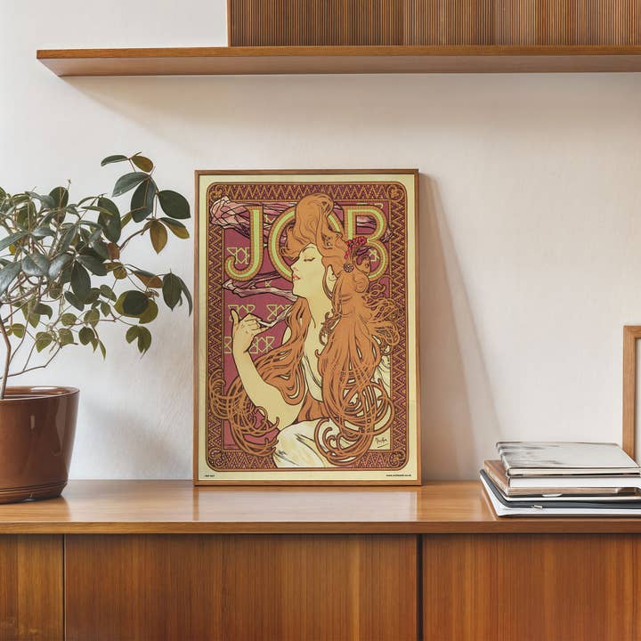 On The Wall Art Ltd - Wholesale Kunstprint - Art nouveau van Alphonse Mucha - Jobposter Kunstdruk 30x40cm2
