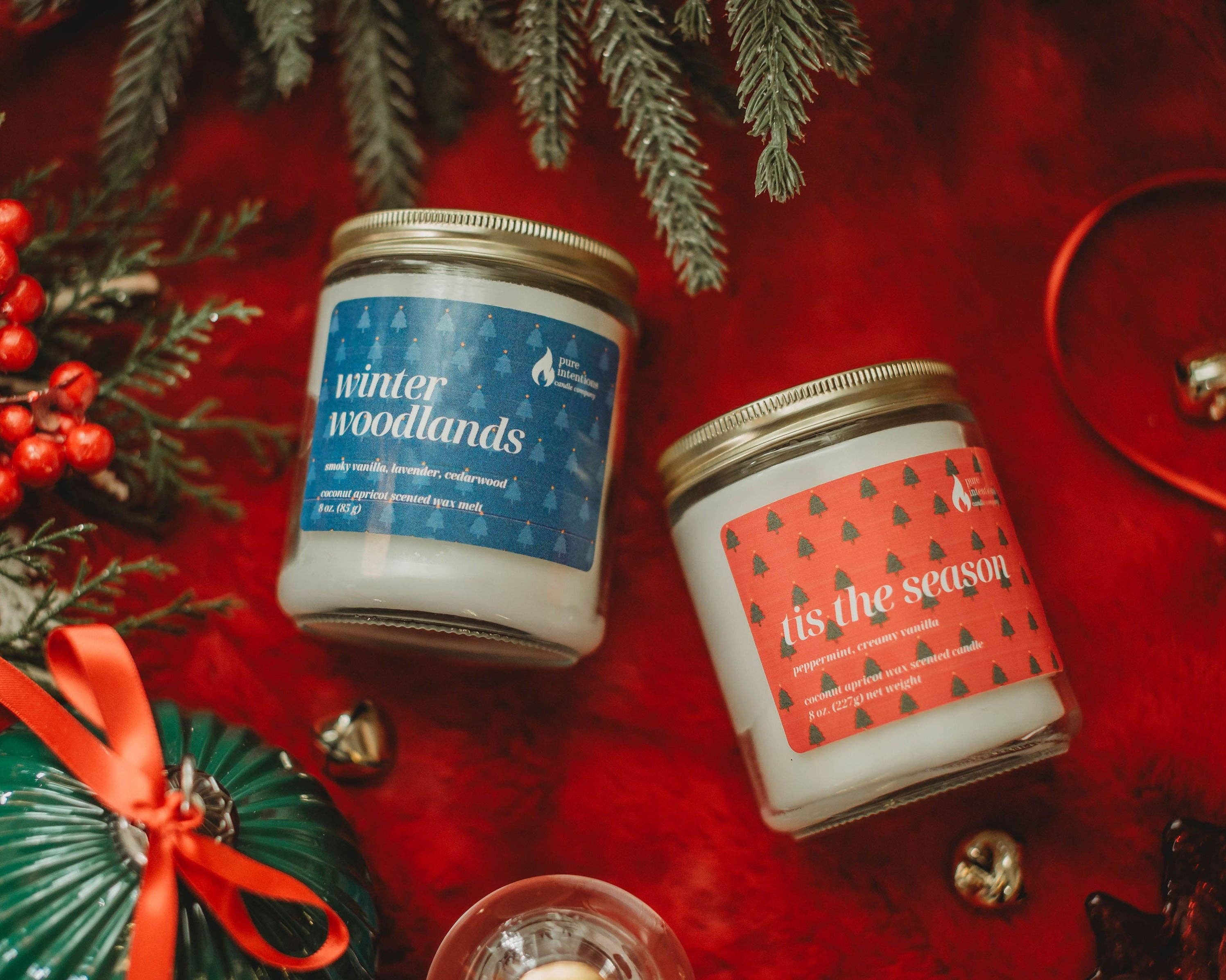 Pure Intentions Candle Company - Wholesale Jar/Filled Candle - Holiday Bliss Gift Set2
