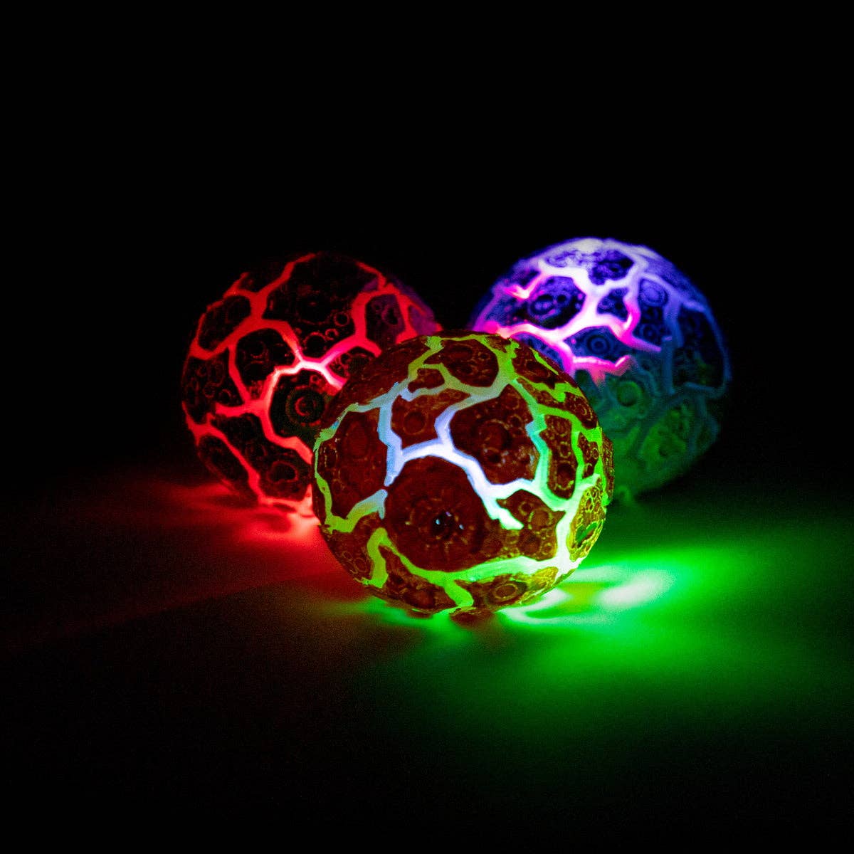 William Valentine Collection - Wholesale Fidget toy – Kids - Schylling - Magma Ball - Light Up Squishy Meteorite1