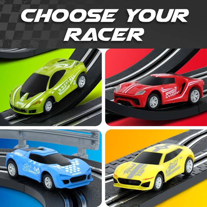 Atlasonix - Wholesale Toy Car/Truck - Kids - Slot Car Race Track Sets - Double Loop7