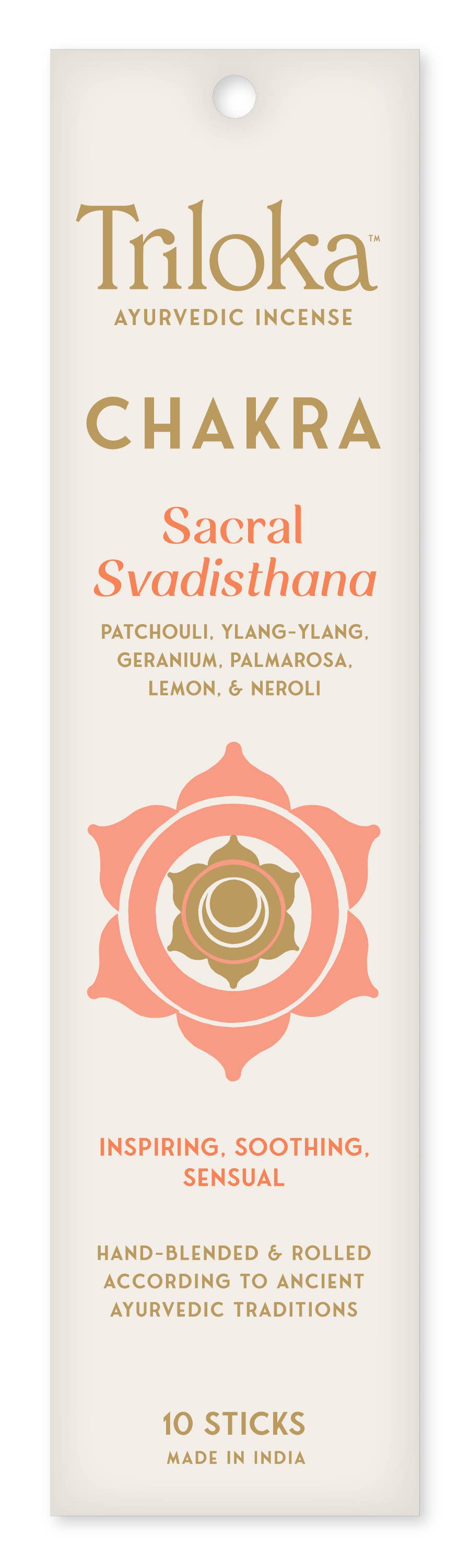 Triloka - Wholesale Incense - Triloka Sacral Chakra Incense0