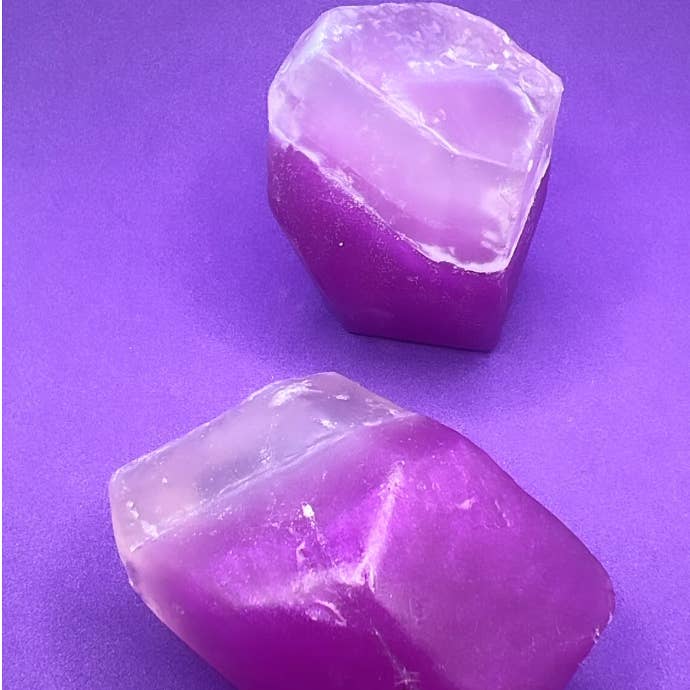 WaterBruja - Wholesale Bar Soap - Amethyst Soap, Gemstone Soap, Wedding Favor, Birthday Favor4