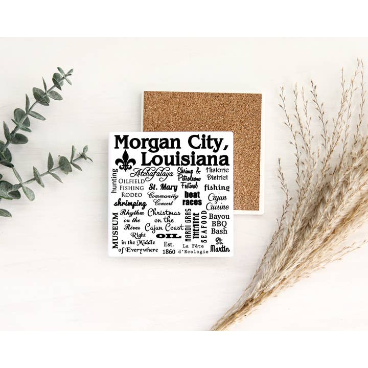 Morgan CiTy, Louisiana, Lembrança Telha de Decoração por atacado de Distinctive Design Wholesale