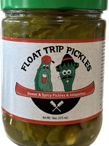 Float Trip Pickles for wholesale by Two Men and a Garden