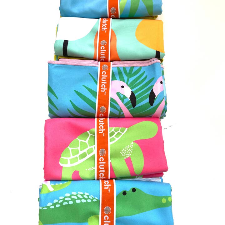 Clutch Towels - Wholesale Beach Towel - Gator Parade - NEW!3