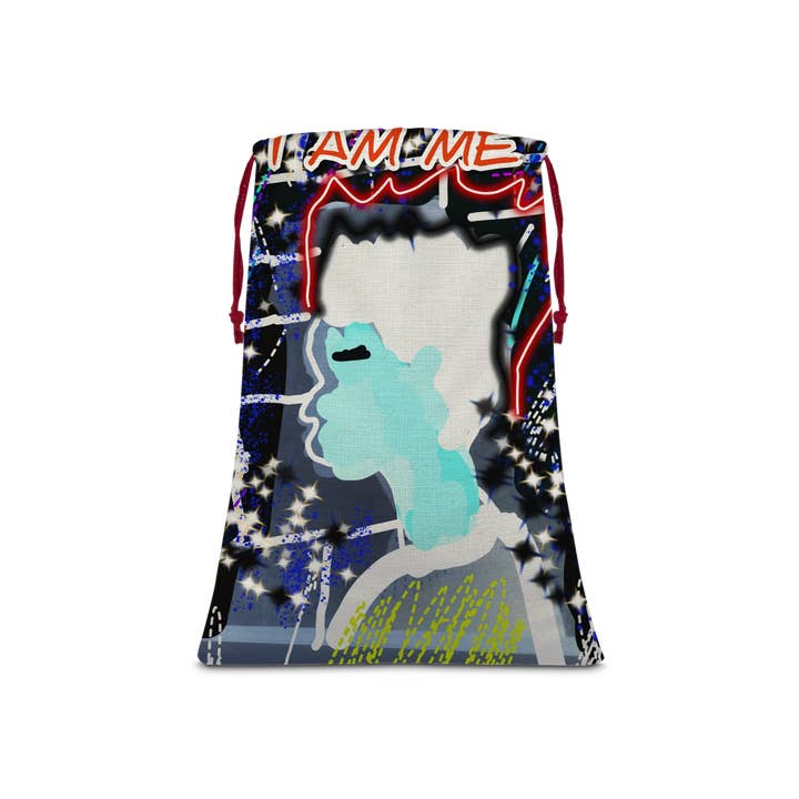 IME Sublimation Linen Drawstring Sack for wholesale by IAKAM