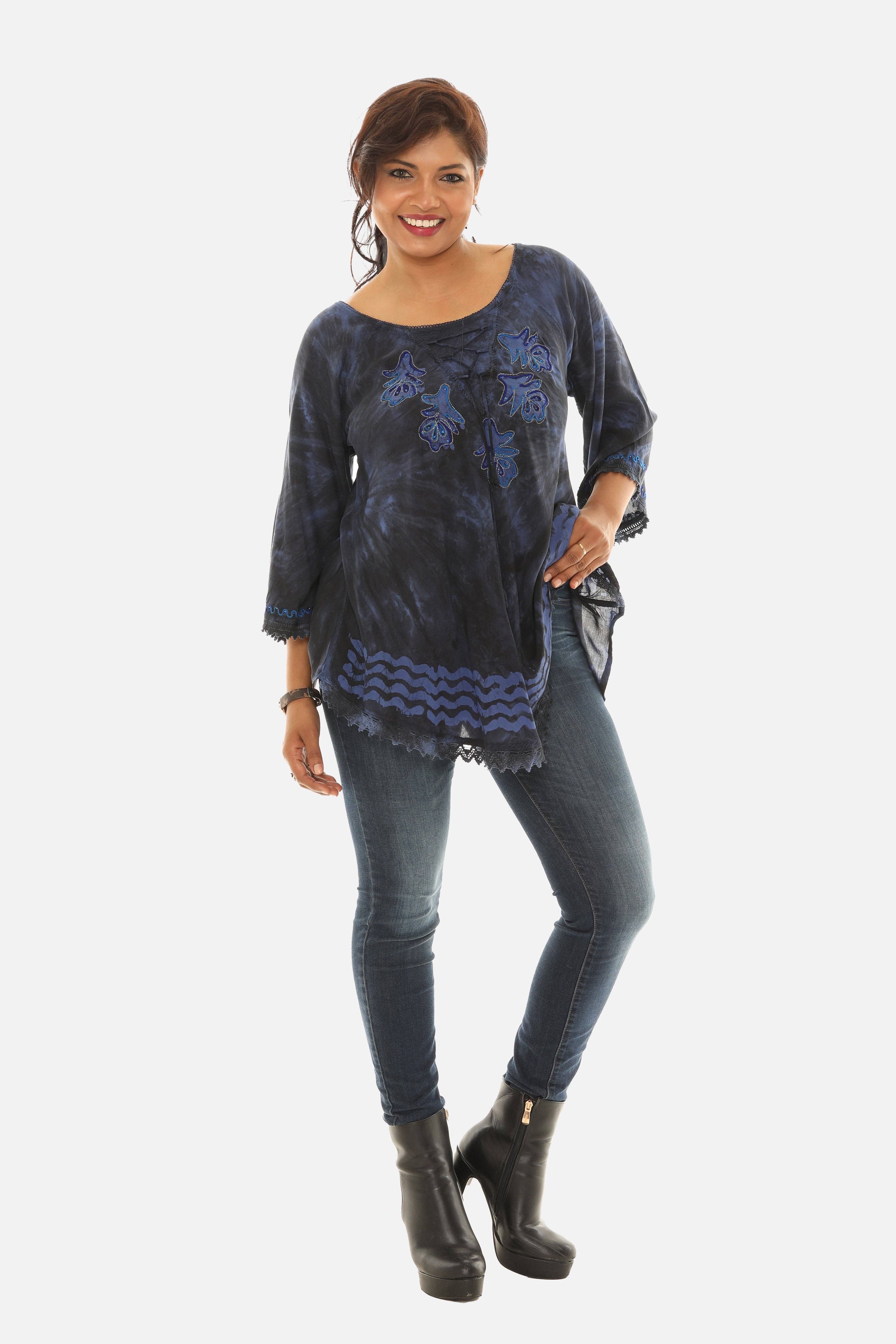 Shoreline Wear. INC – wholesale Tunic – Women’s – Women's Tie Dye Rayon Tunic4