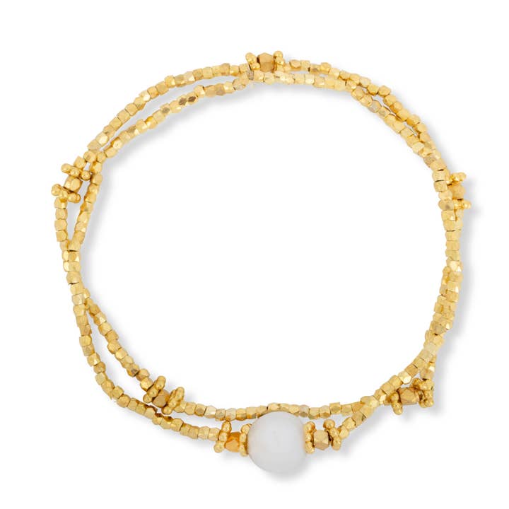 Bluebell Bracelet Pearl for wholesale by Ashiana London