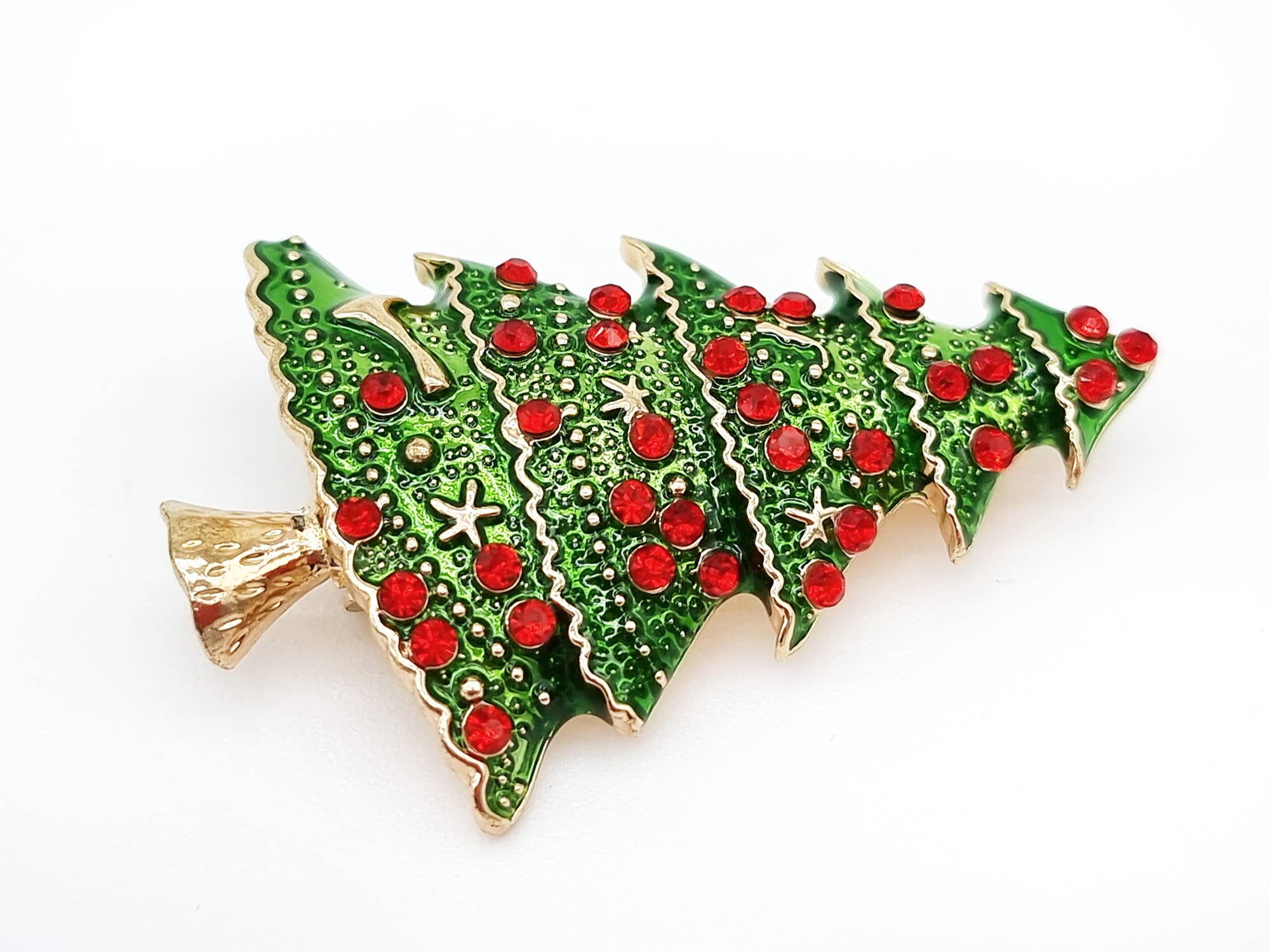 Snazzy Santa – Großhandel Broschen – Weihnachtsbrosche „Weihnachtsbaum“2