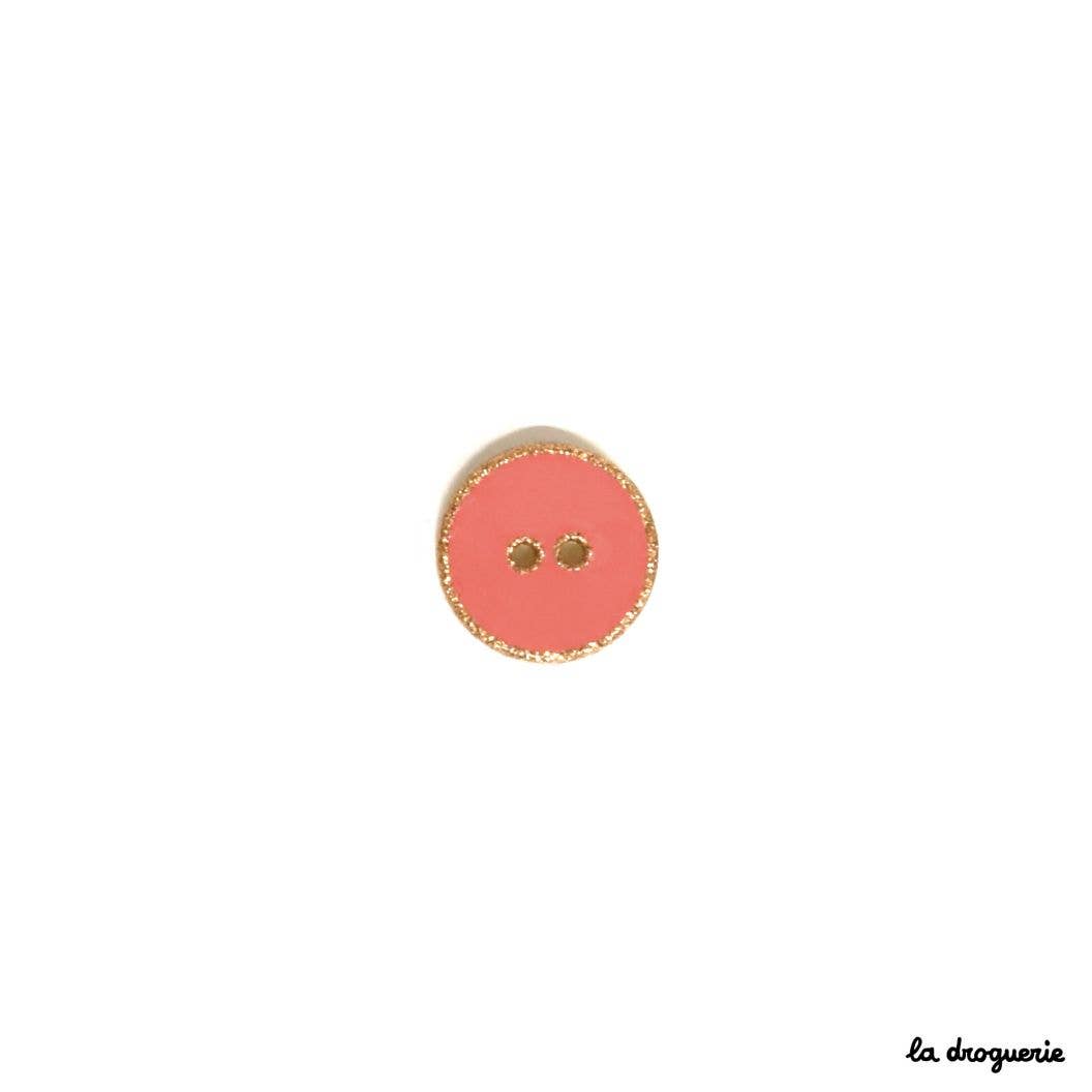 LA DROGUERIE - Wholesale Sewing Button/Snap - Button "C'est la vie" 15 mm4