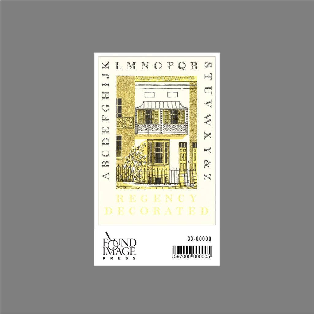 Found Image Press - Wholesale Sticker - Sticker AD-579 Regency Decorated1