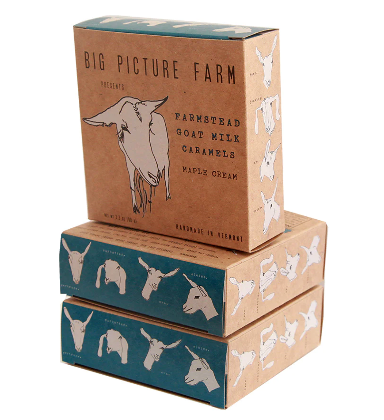 Big Picture Farm - Wholesale Caramel - Classic Farm Goat Milk Caramel Boxes2