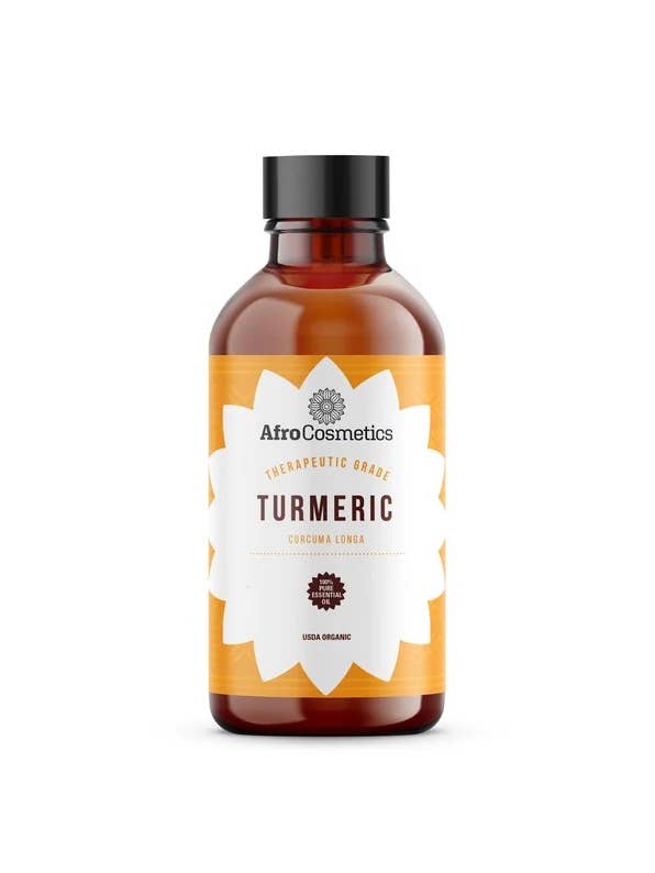 Turmeric Essential Oil 100% Pure Natural Therapeutic Grade for wholesale by AfroCosmetics & Culture