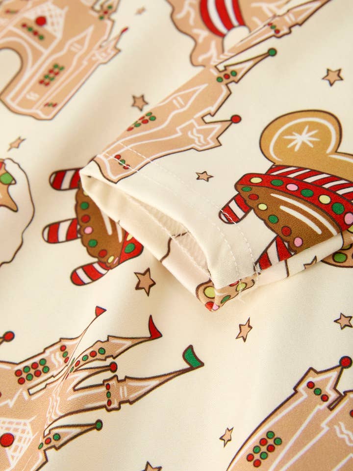 Rylee Faith Designs - Wholesale Dress - Kids - Christmas Candy and Gingerbread Girl Dress: Joyful Holiday Theme3